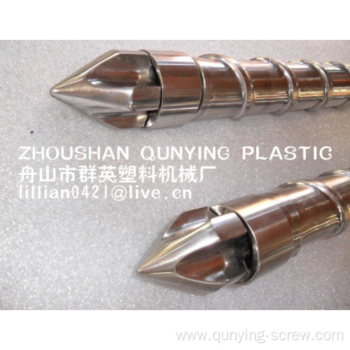 Injection Bimetallic Screw And Barrel For Plasitc Recycling 